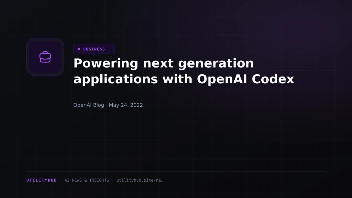 Visual reporting for Powering next generation applications with OpenAI Codex