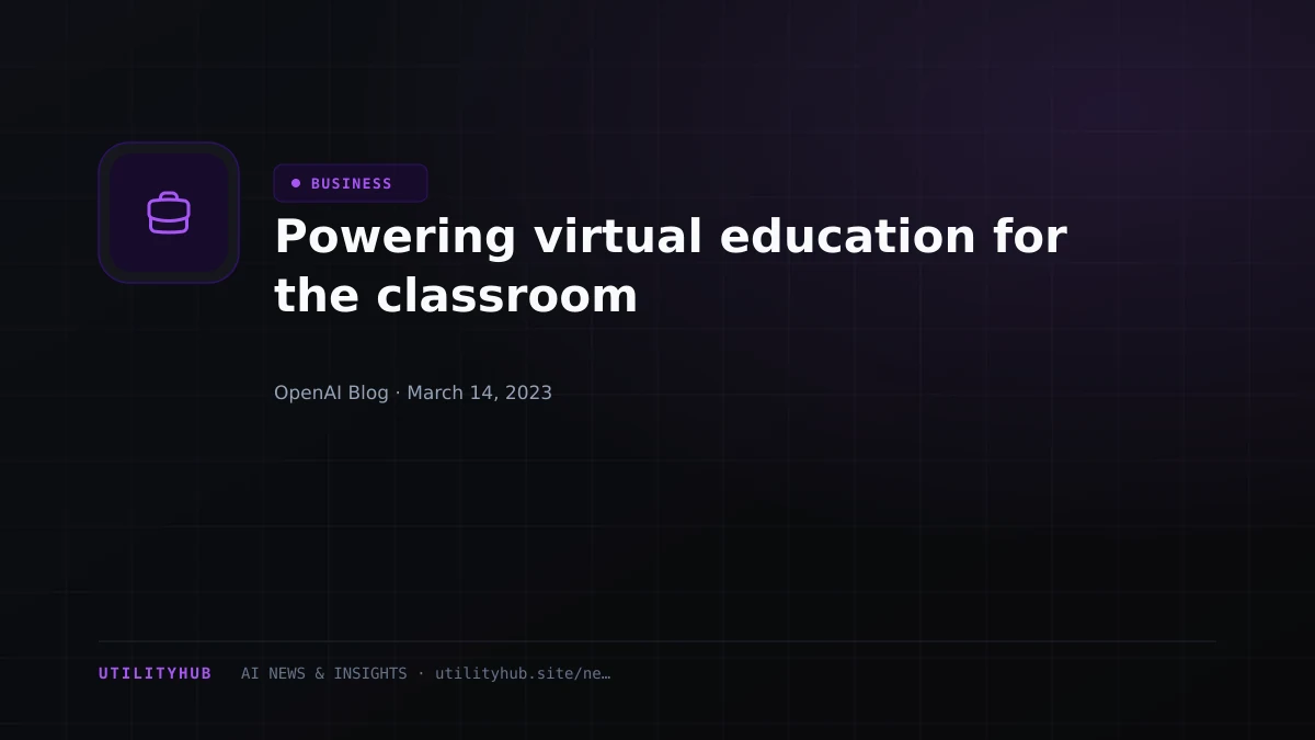 Visual reporting for Powering virtual education for the classroom