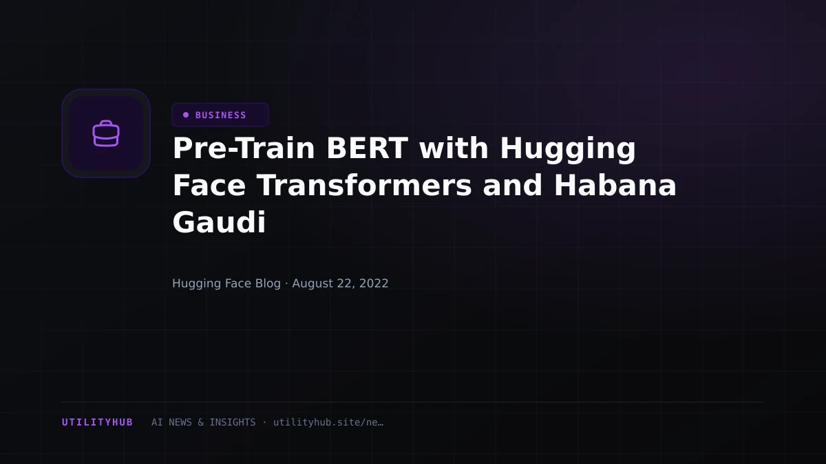 Visual reporting for Pre-Train BERT with Hugging Face Transformers and Habana Gaudi