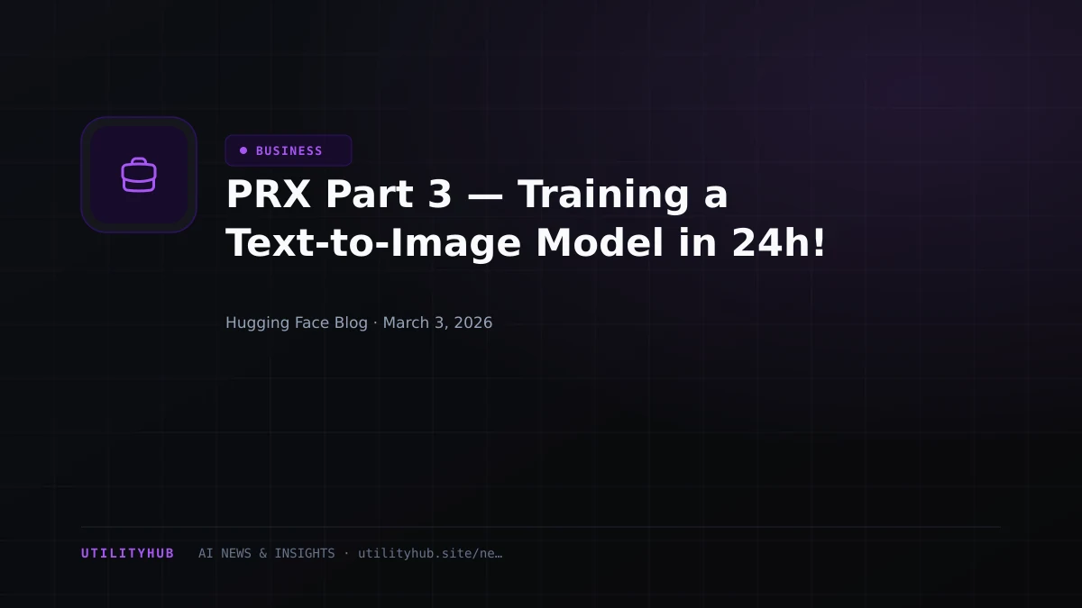 Visual for PRX Part 3 — Training a Text-to-Image Model in 24h!