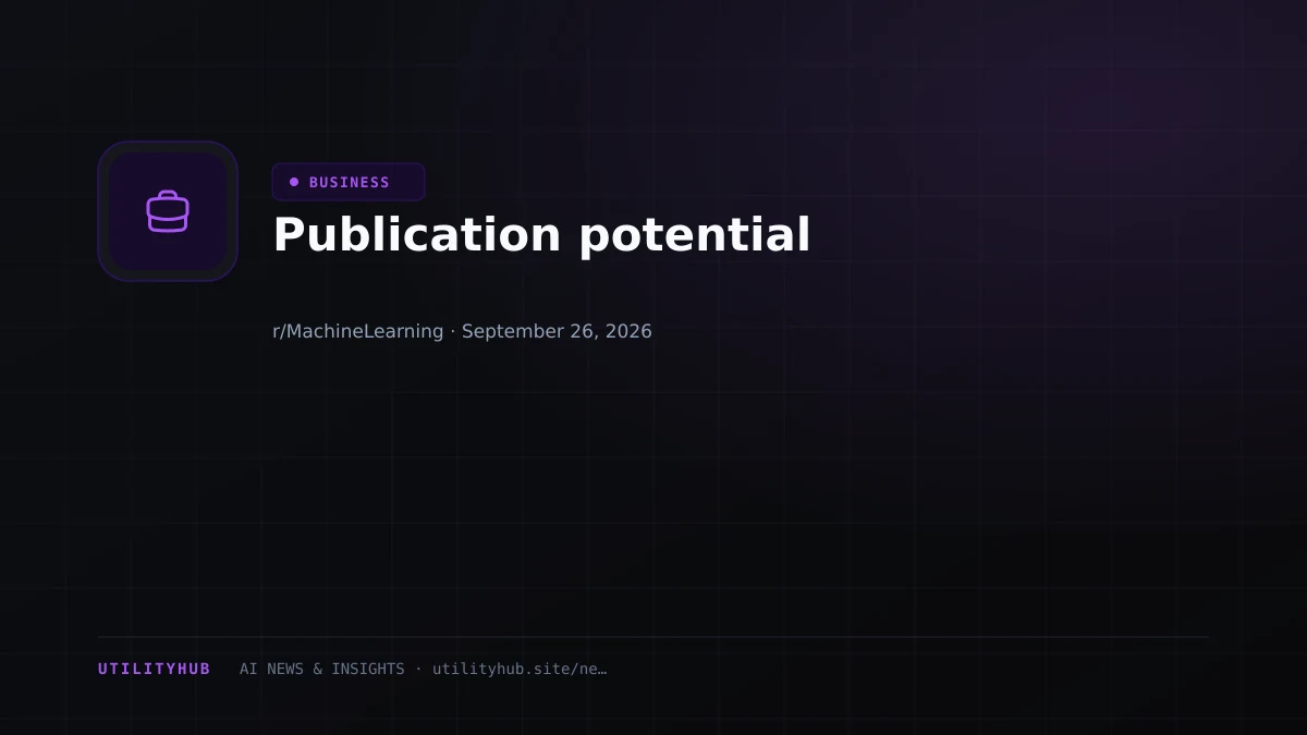 Visual for Publication potential