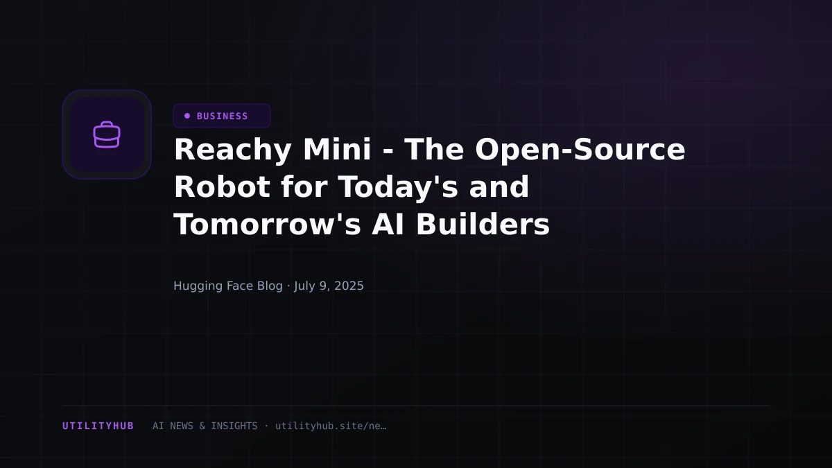 Visual reporting for Reachy Mini - The Open-Source Robot for Today's and Tomorrow's AI Builders