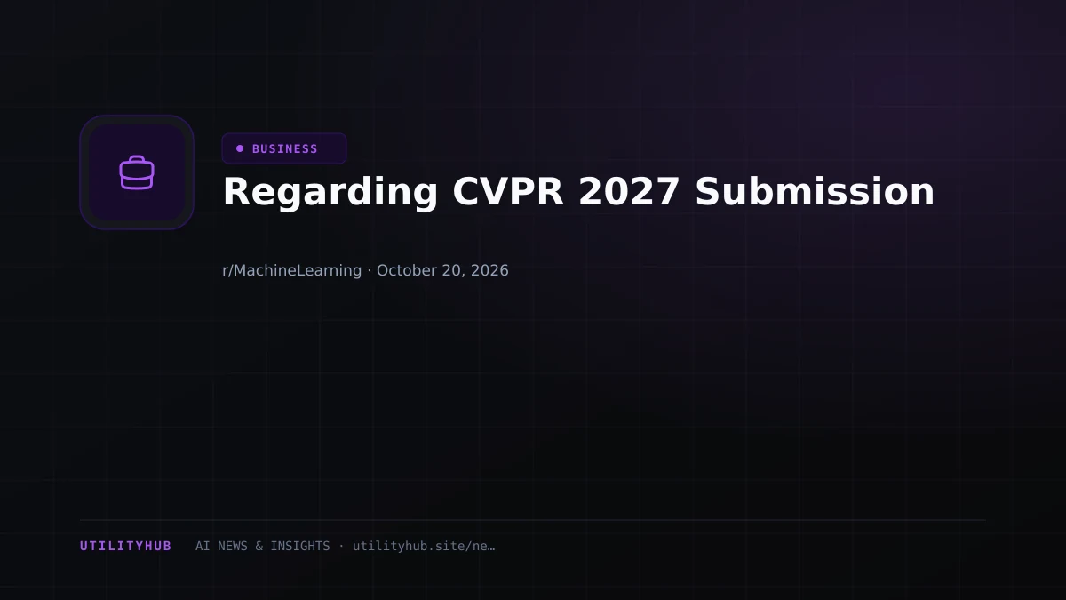 Visual reporting for Regarding CVPR 2027 Submission