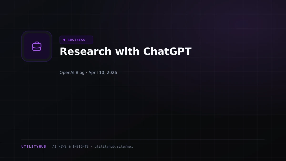 Visual for Research with ChatGPT