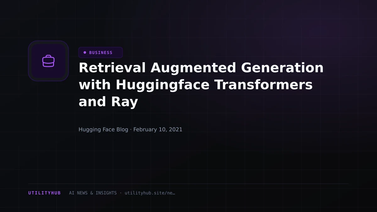 Visual reporting for Retrieval Augmented Generation with Huggingface Transformers and Ray