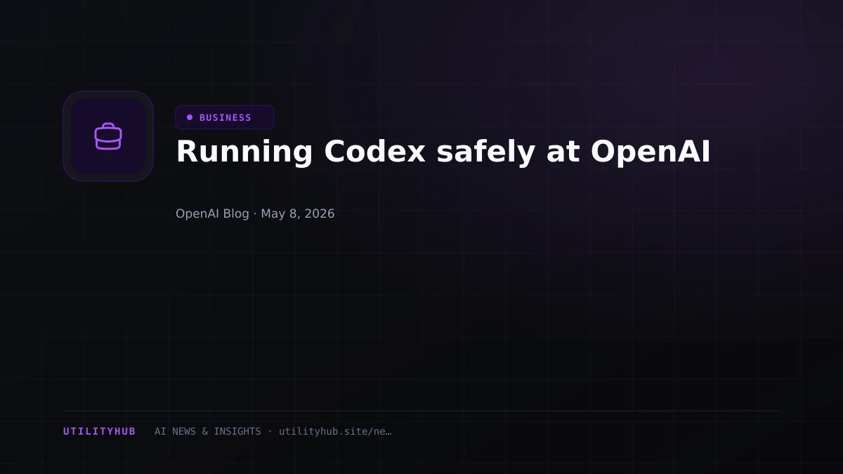 Visual for Running Codex safely at OpenAI