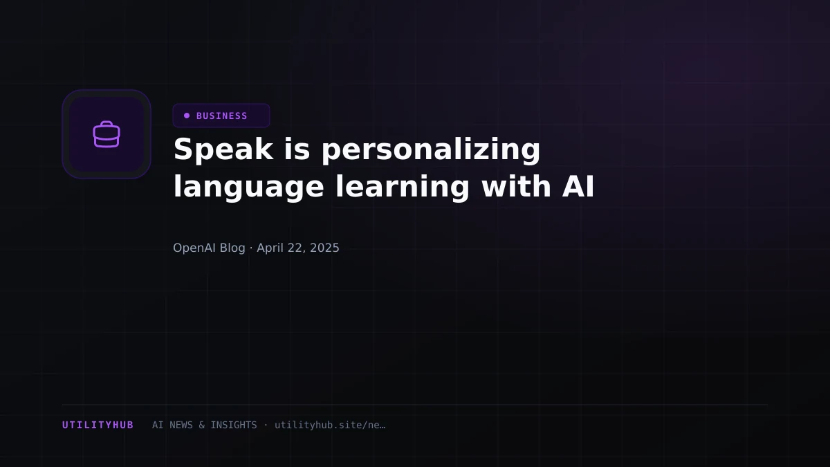 Visual reporting for Speak is personalizing language learning with AI