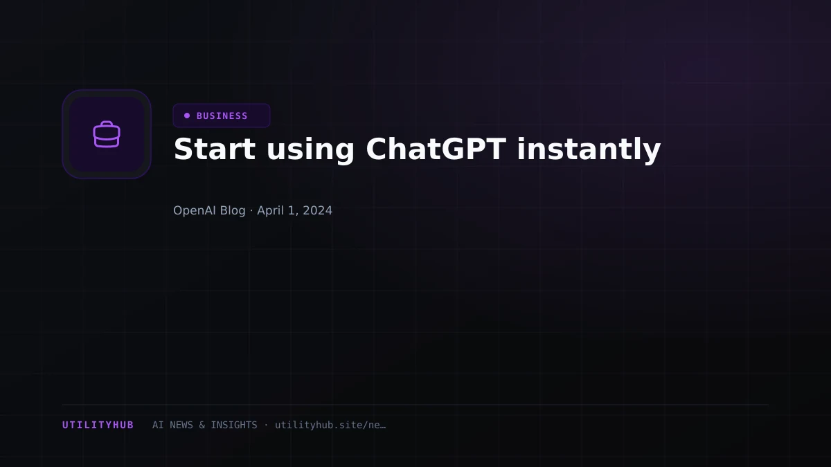 Visual reporting for Start using ChatGPT instantly