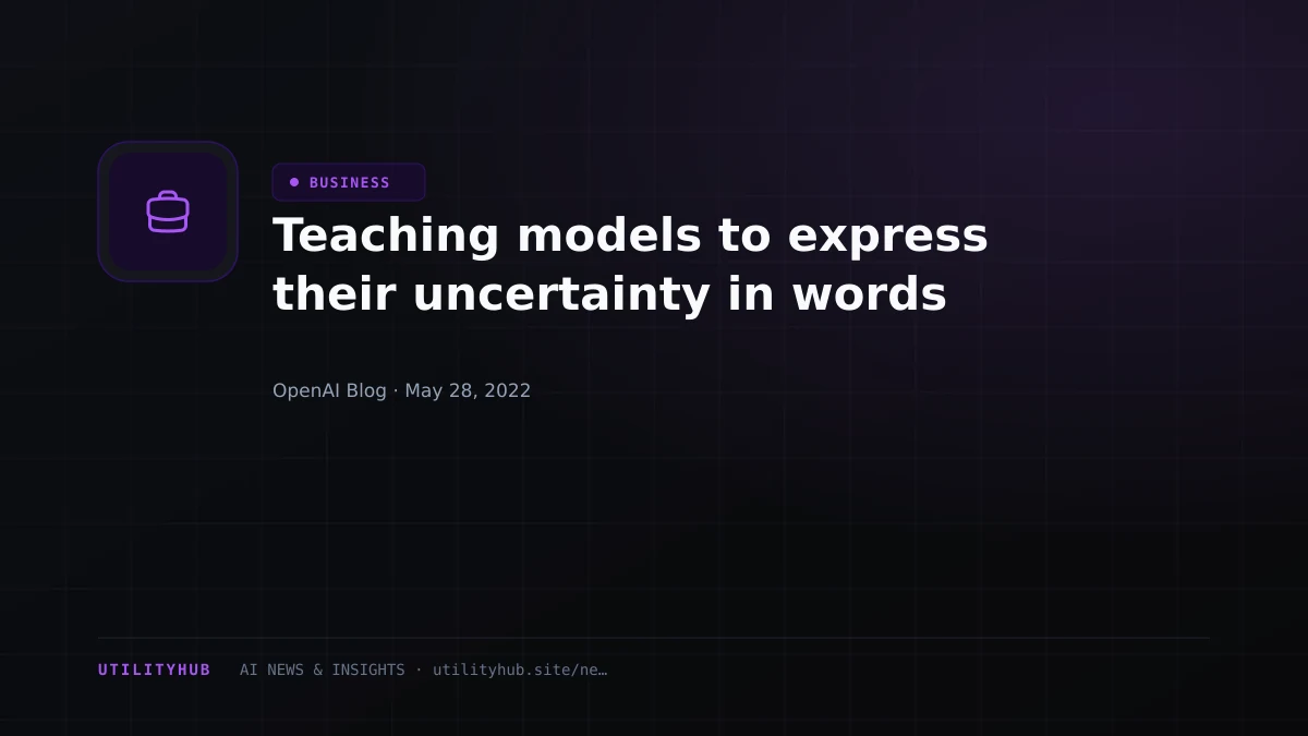 Visual reporting for Teaching models to express their uncertainty in words