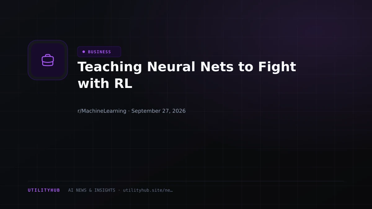 Visual for Teaching Neural Nets to Fight with RL