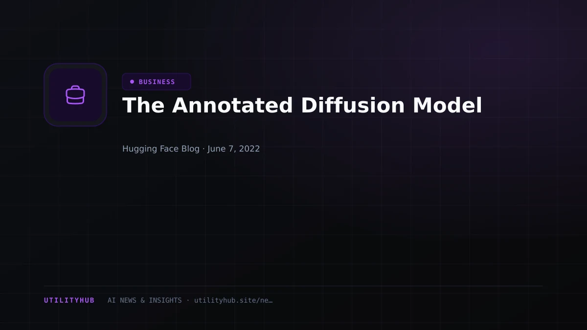 Visual reporting for The Annotated Diffusion Model