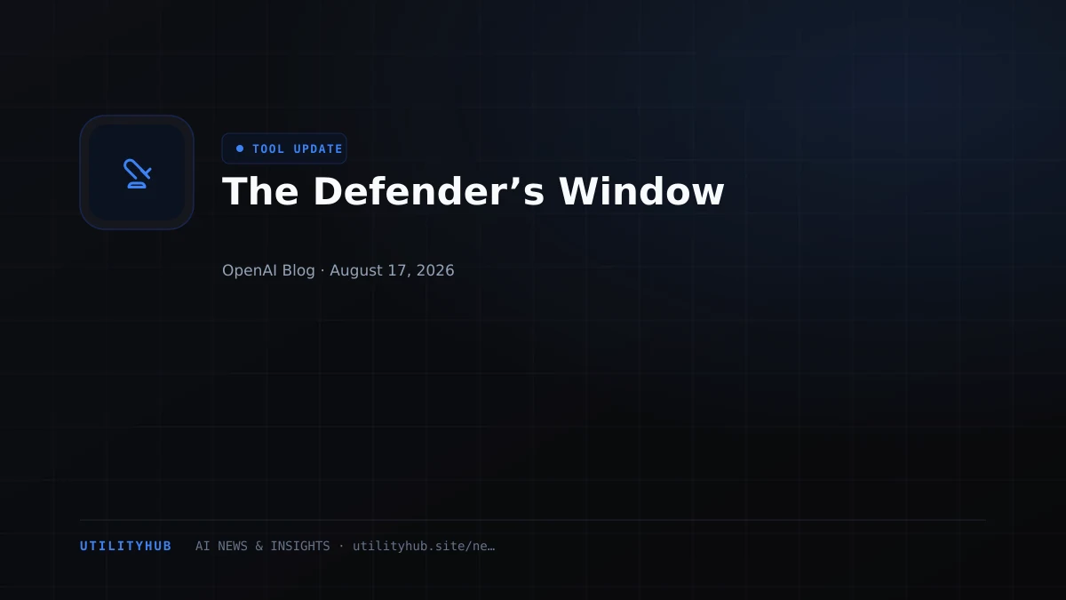 Visual for The Defender’s Window