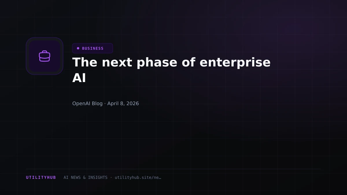 Visual for The next phase of enterprise AI