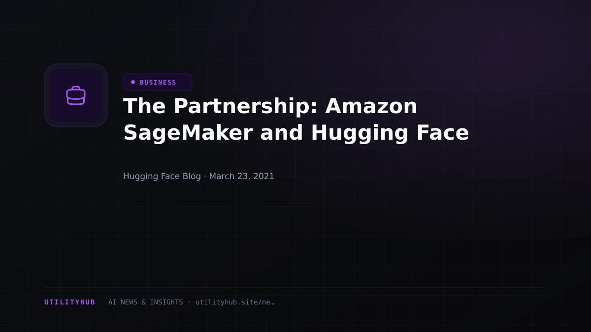 Visual reporting for The Partnership: Amazon SageMaker and Hugging Face