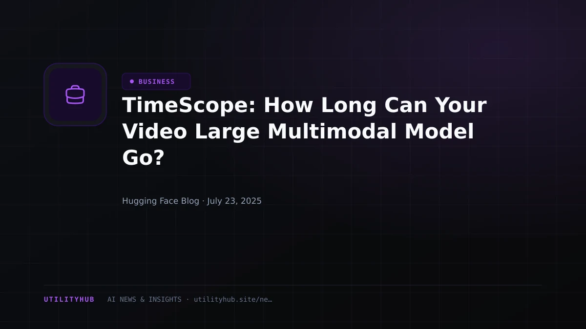 Visual reporting for TimeScope: How Long Can Your Video Large Multimodal Model Go?