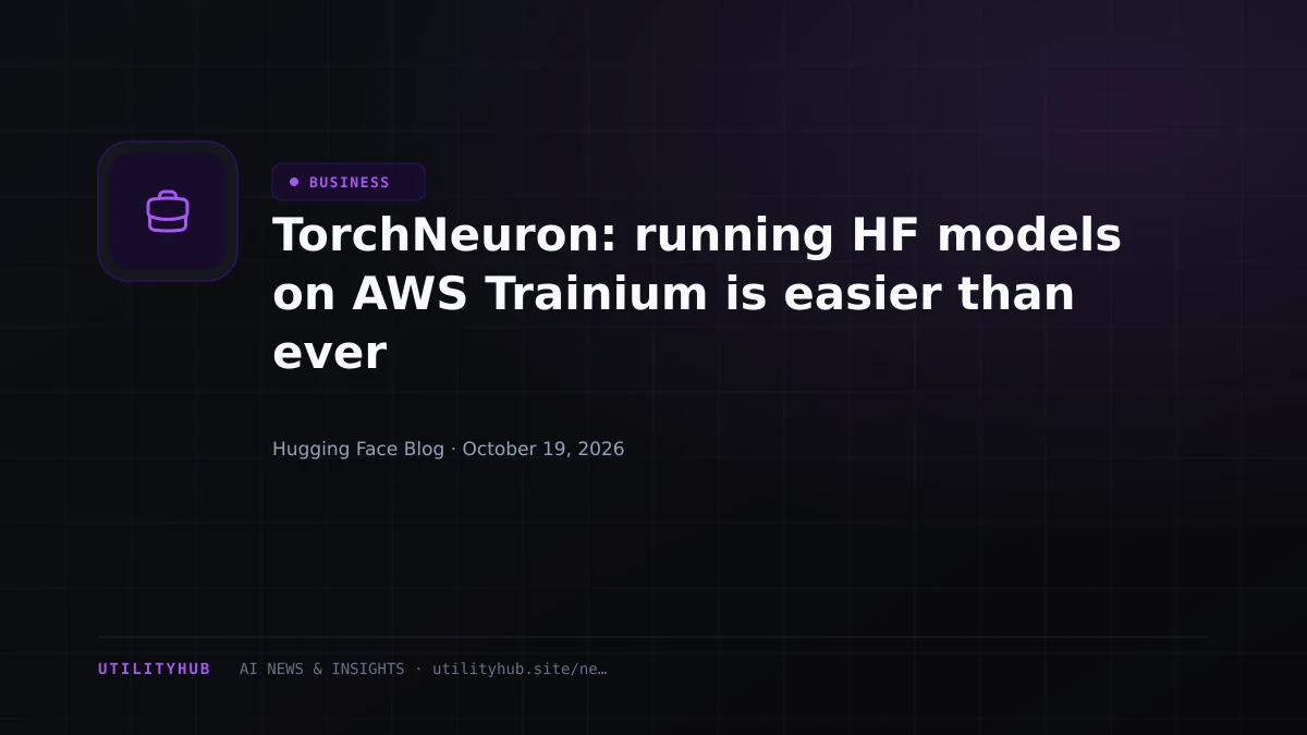 Visual reporting for TorchNeuron: running HF models on AWS Trainium is easier than ever
