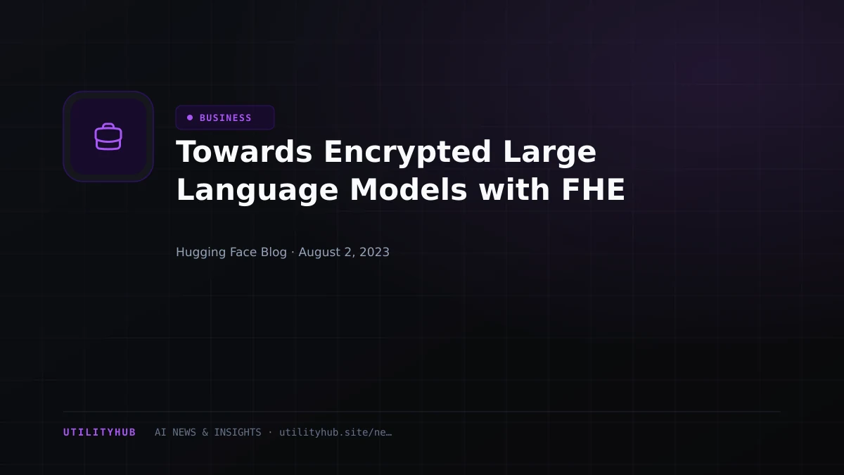 Visual reporting for Towards Encrypted Large Language Models with FHE