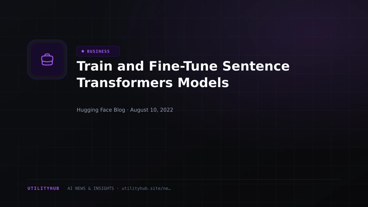 Visual reporting for Train and Fine-Tune Sentence Transformers Models
