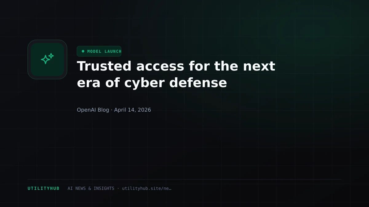 Visual for Trusted access for the next era of cyber defense