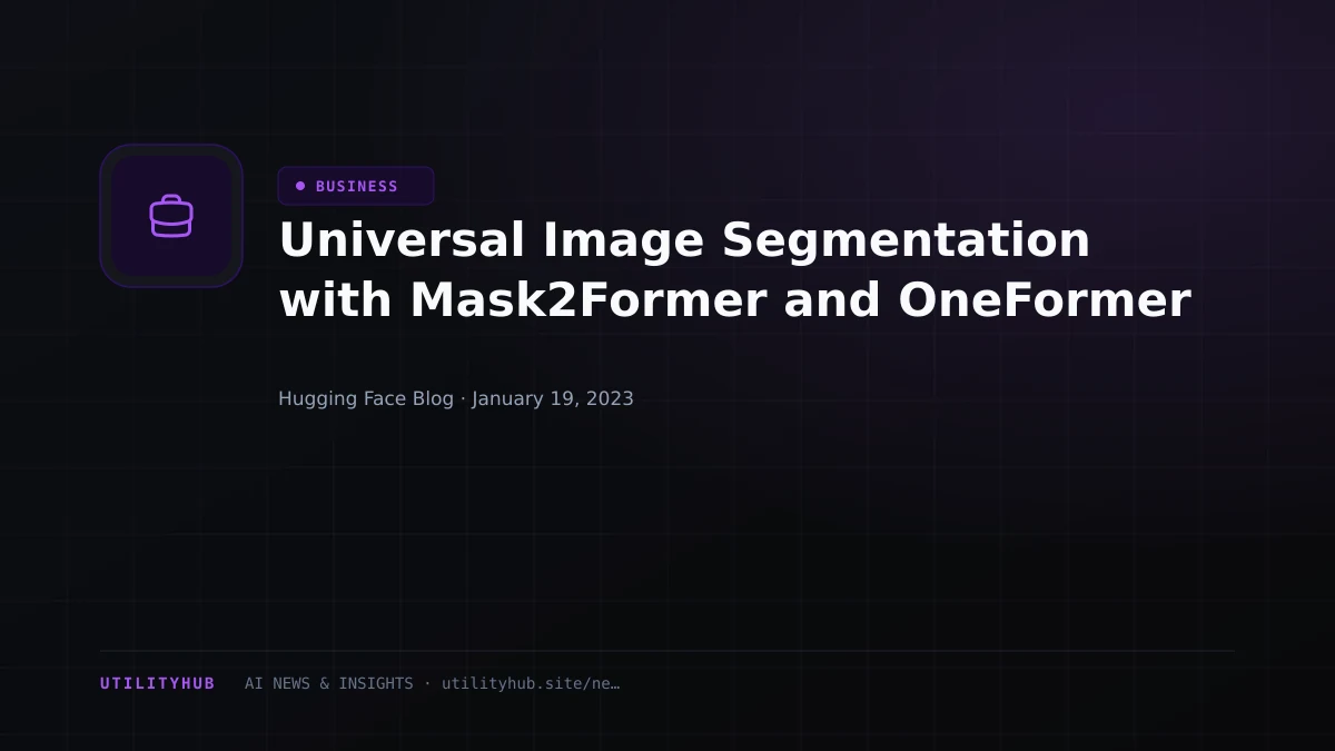 Visual reporting for Universal Image Segmentation with Mask2Former and OneFormer