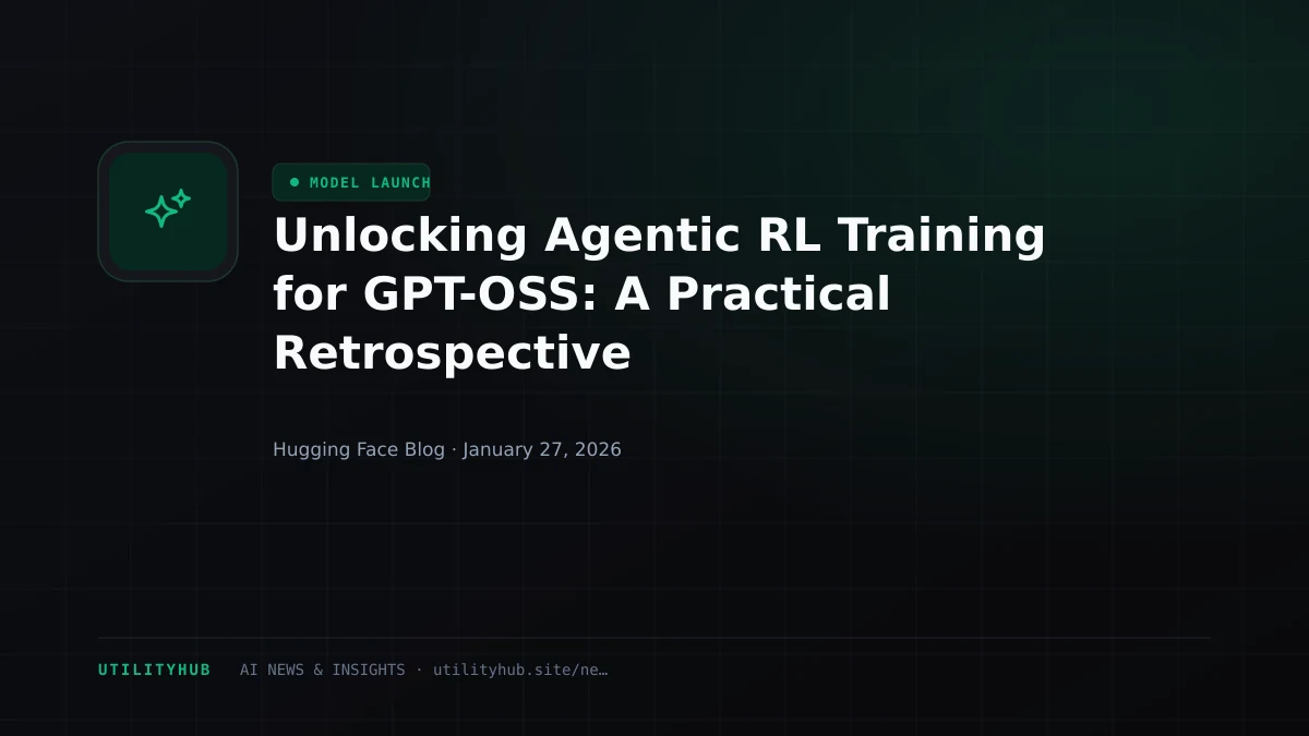 Visual for Unlocking Agentic RL Training for GPT-OSS: A Practical Retrospective
