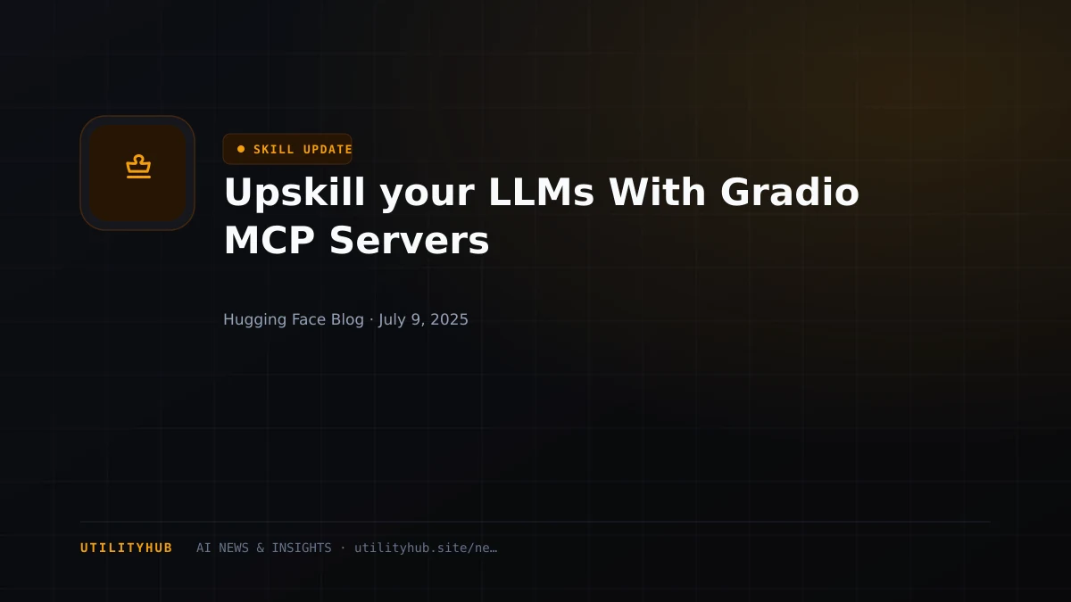 Visual reporting for Upskill your LLMs With Gradio MCP Servers