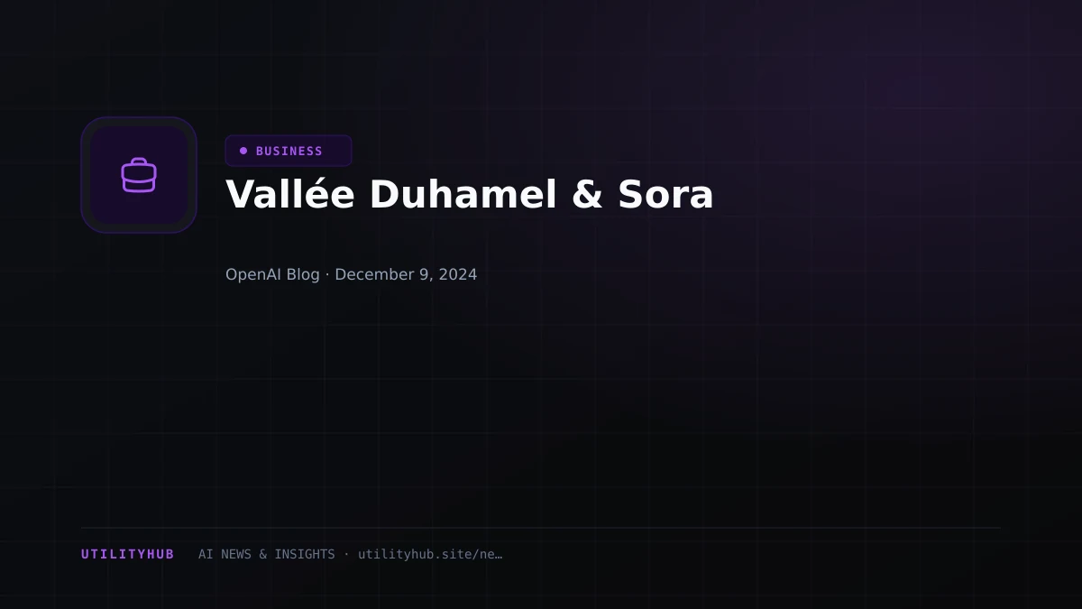 Visual reporting for Vallée Duhamel & Sora