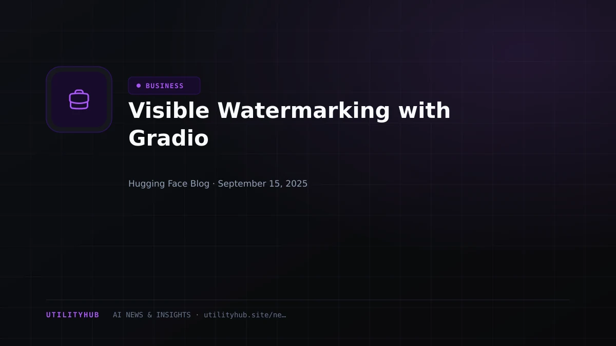 Visual for Visible Watermarking with Gradio
