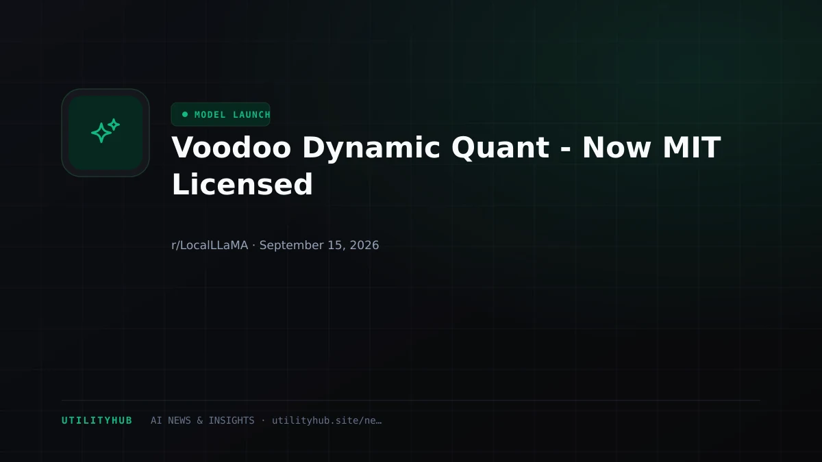 Visual for Voodoo Dynamic Quant - Now MIT Licensed