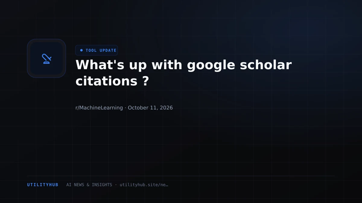 Visual reporting for What's up with google scholar citations ?