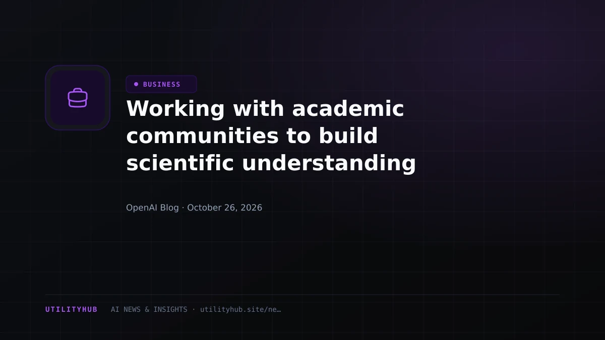 Visual reporting for Working with academic communities to build scientific understanding