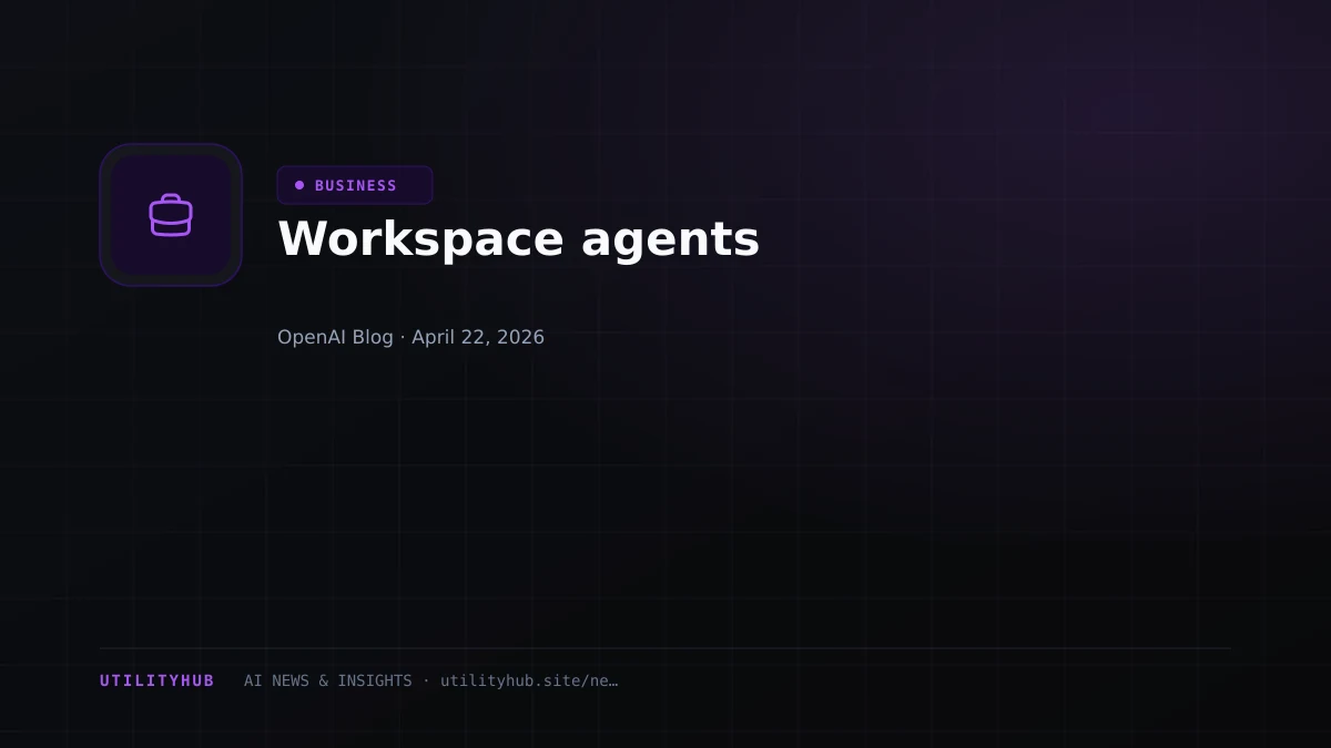 Visual for Workspace agents