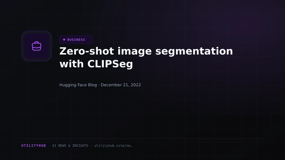 Visual reporting for Zero-shot image segmentation with CLIPSeg