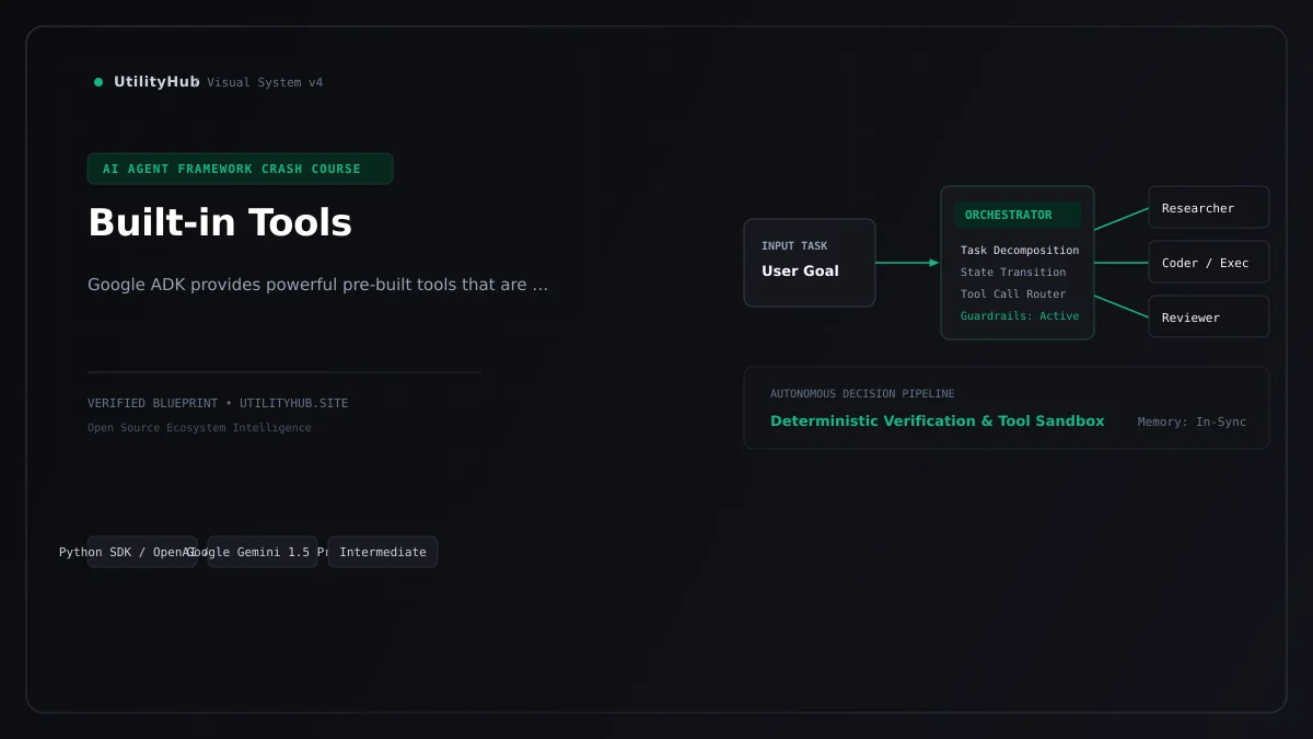 Technical blueprint for Built-in Tools
