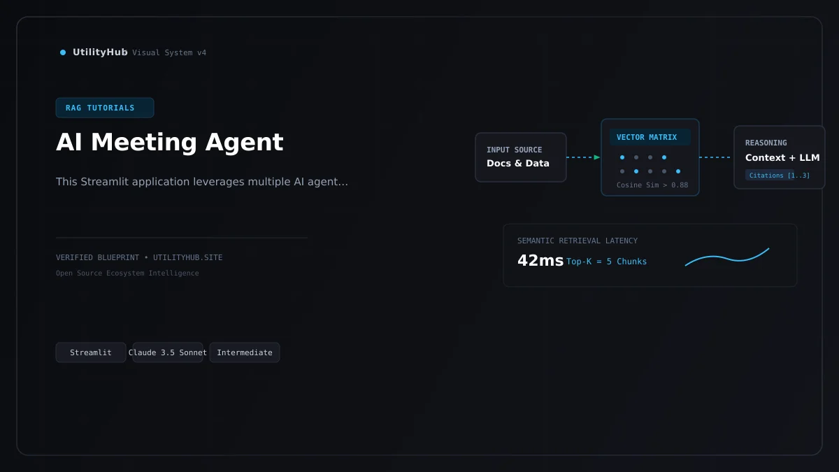 Technical blueprint for AI Meeting Agent