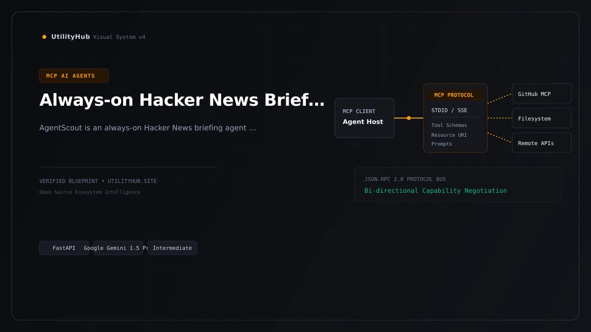 Technical blueprint for Always-on Hacker News Briefing Agent