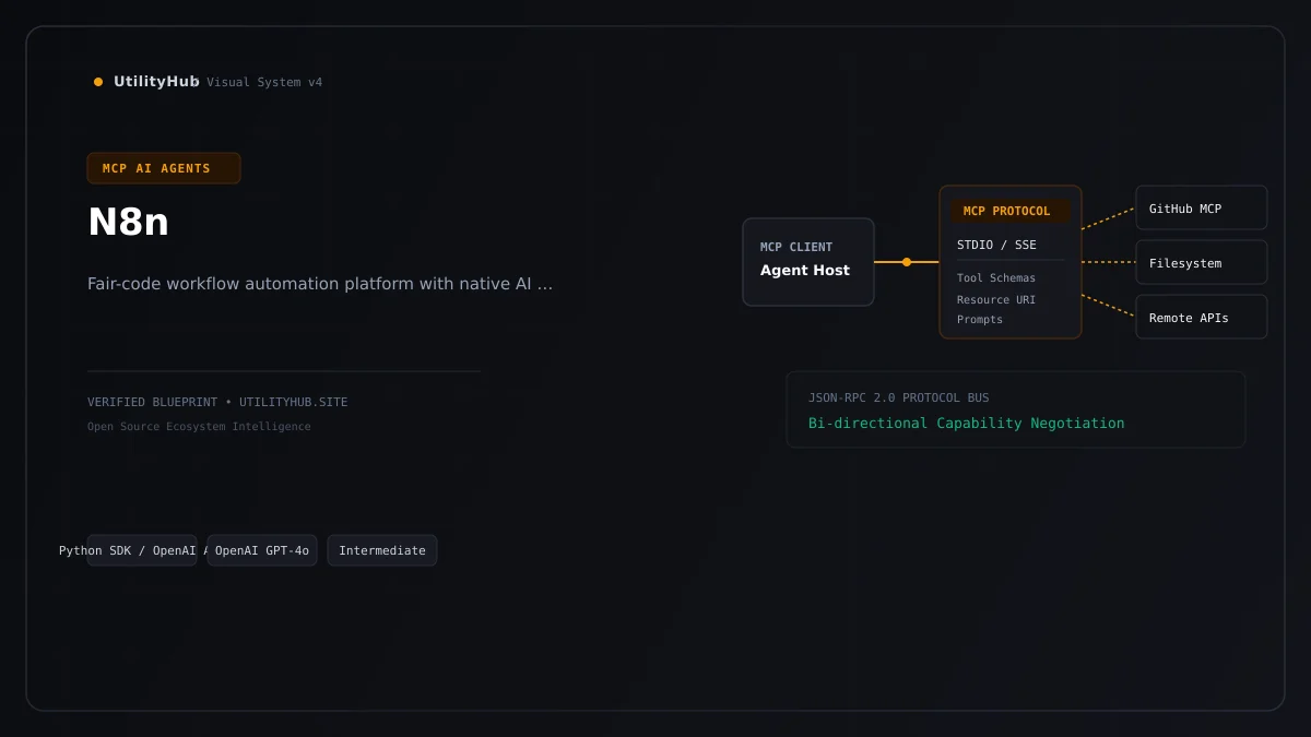 Technical architecture and workflow blueprint for N8n