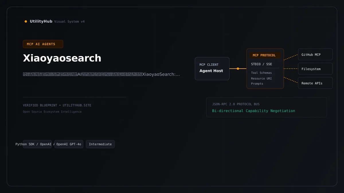 Technical architecture and workflow blueprint for Xiaoyaosearch