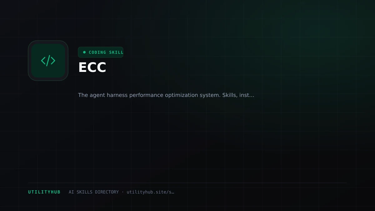 Visual setup and architecture guide for ECC