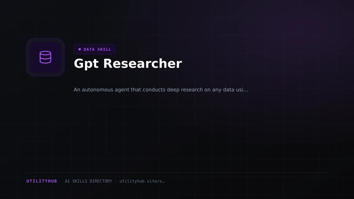 Visual setup and architecture guide for Gpt Researcher