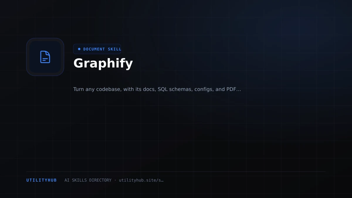 Visual setup and architecture guide for Graphify