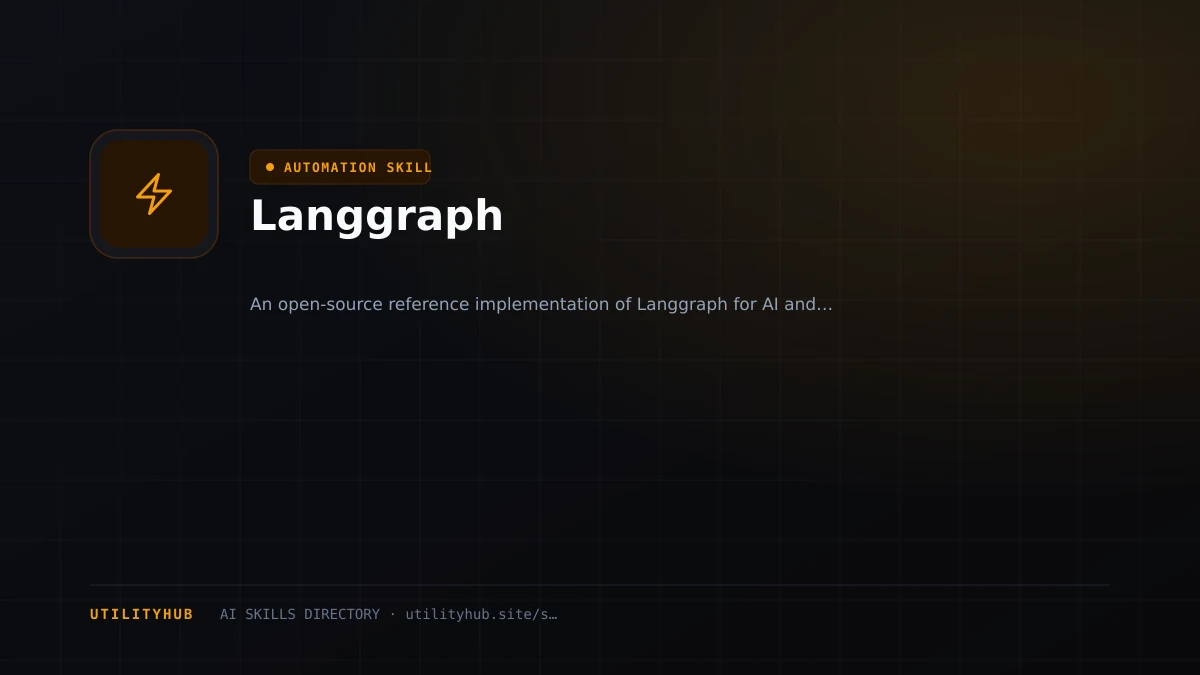 Visual setup and architecture guide for Langgraph