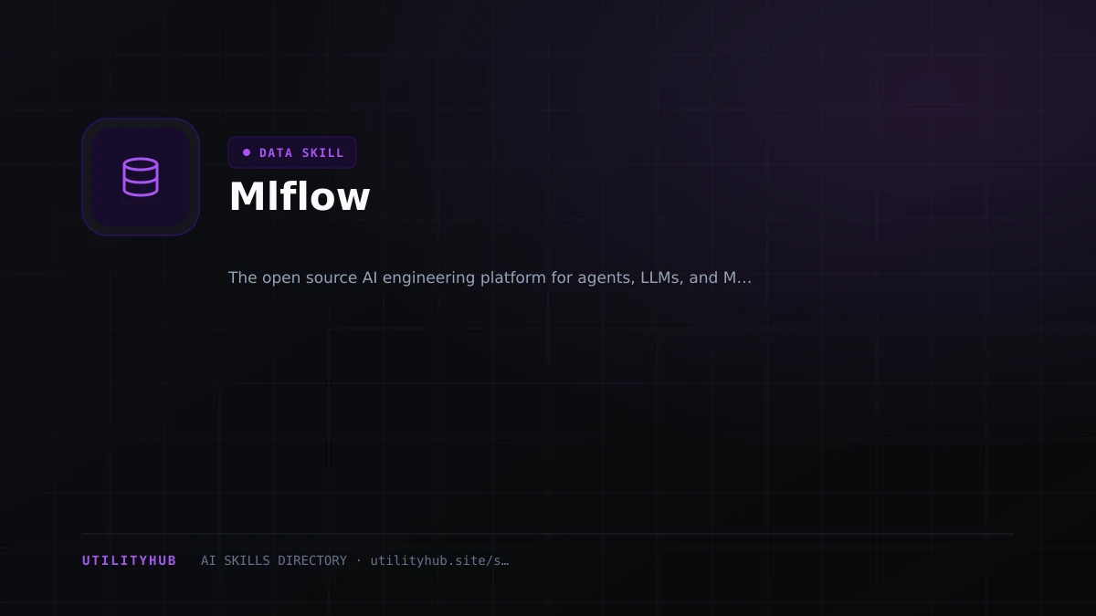 Visual setup and architecture guide for Mlflow